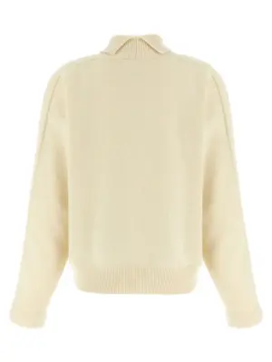 High neck sweater J02GP0228J14804268 JIL SANDER White