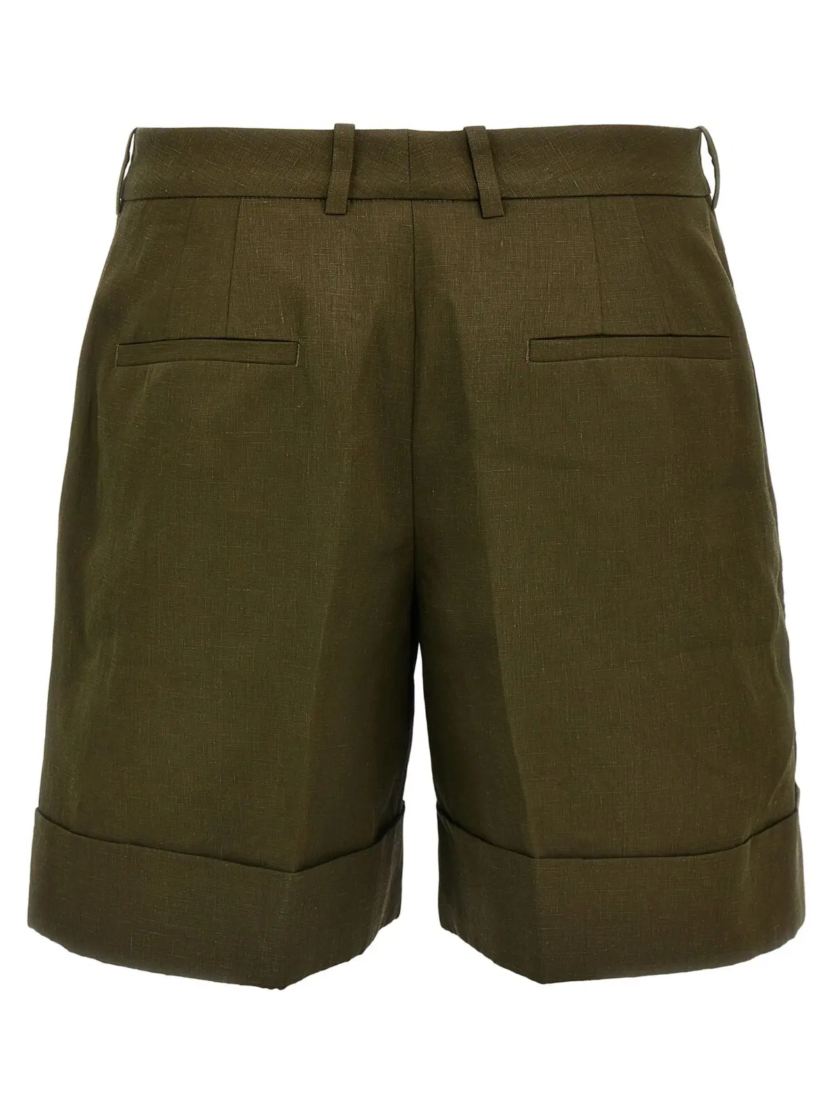 Бермуди Jil Sander Linen Зелені 2 Linen bermuda shorts J02KA0323J60001307 JIL SANDER Green