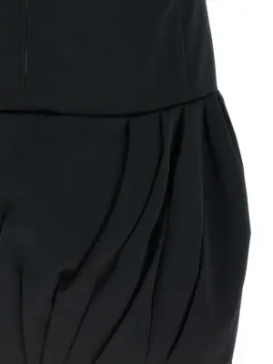 '240' dress 100% polyester JIL SANDER Black