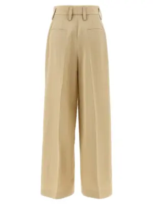 '100 AW 36' pants J03KA0292J65005272 JIL SANDER Beige