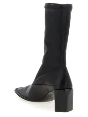 Nappa ankle boots Woman JIL SANDER Black