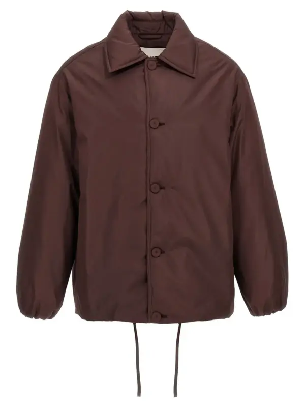 'Down Blouson 08' jacket JIL SANDER Brown
