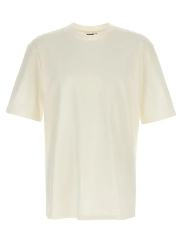 Printed T-shirt JIL SANDER White