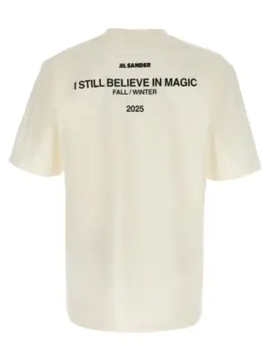 Printed T-shirt J22GC0189J46219104 JIL SANDER White