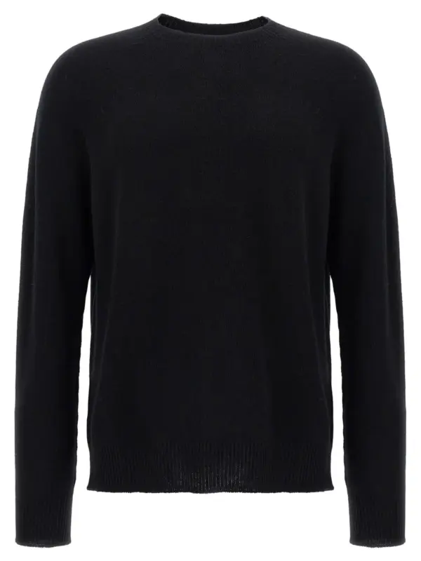 Cashmere wool sweater JIL SANDER Black