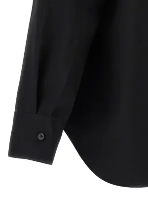 '08' shirt 100% wool JIL SANDER Black