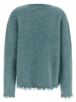 Fringed sweater J40GP0188J14792441 JIL SANDER Light Blue