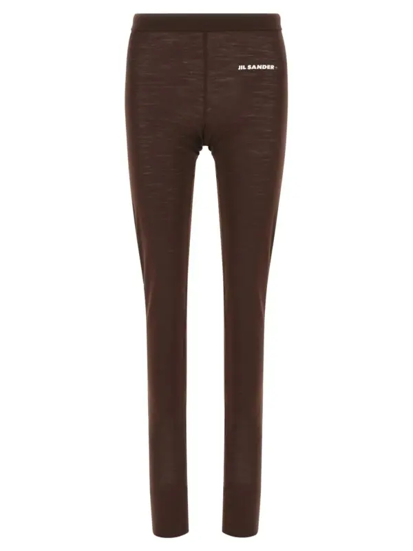 '029' leggings JIL SANDER Bordeaux