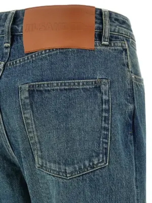 'Slim twist' jeans 100% cotton JIL SANDER Blue