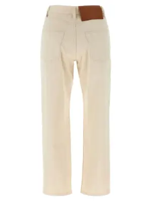 Japanese denim jeans J40KA0243J46545280 JIL SANDER Beige