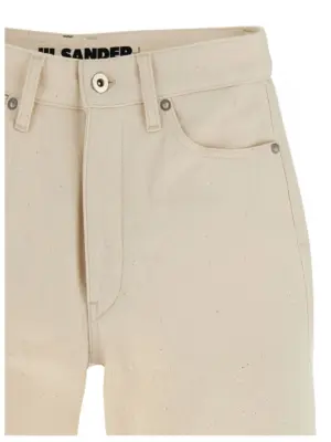 Japanese denim jeans Woman JIL SANDER Beige