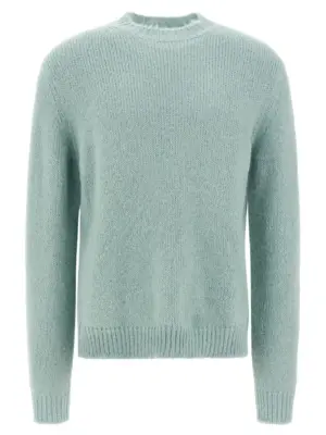 Alpaca wool sweater JIL SANDER Light Blue