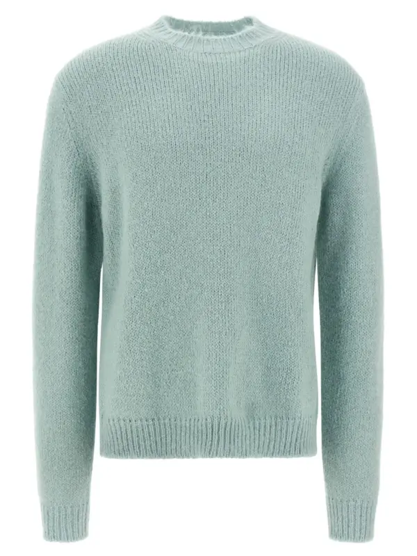 Alpaca wool sweater JIL SANDER Light Blue