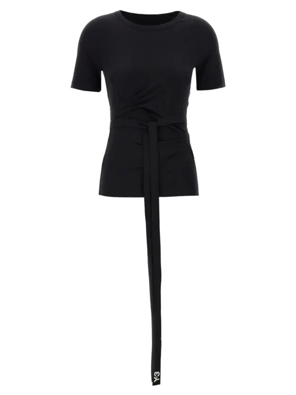 Lyoncell T-shirt Y-3 White/Black