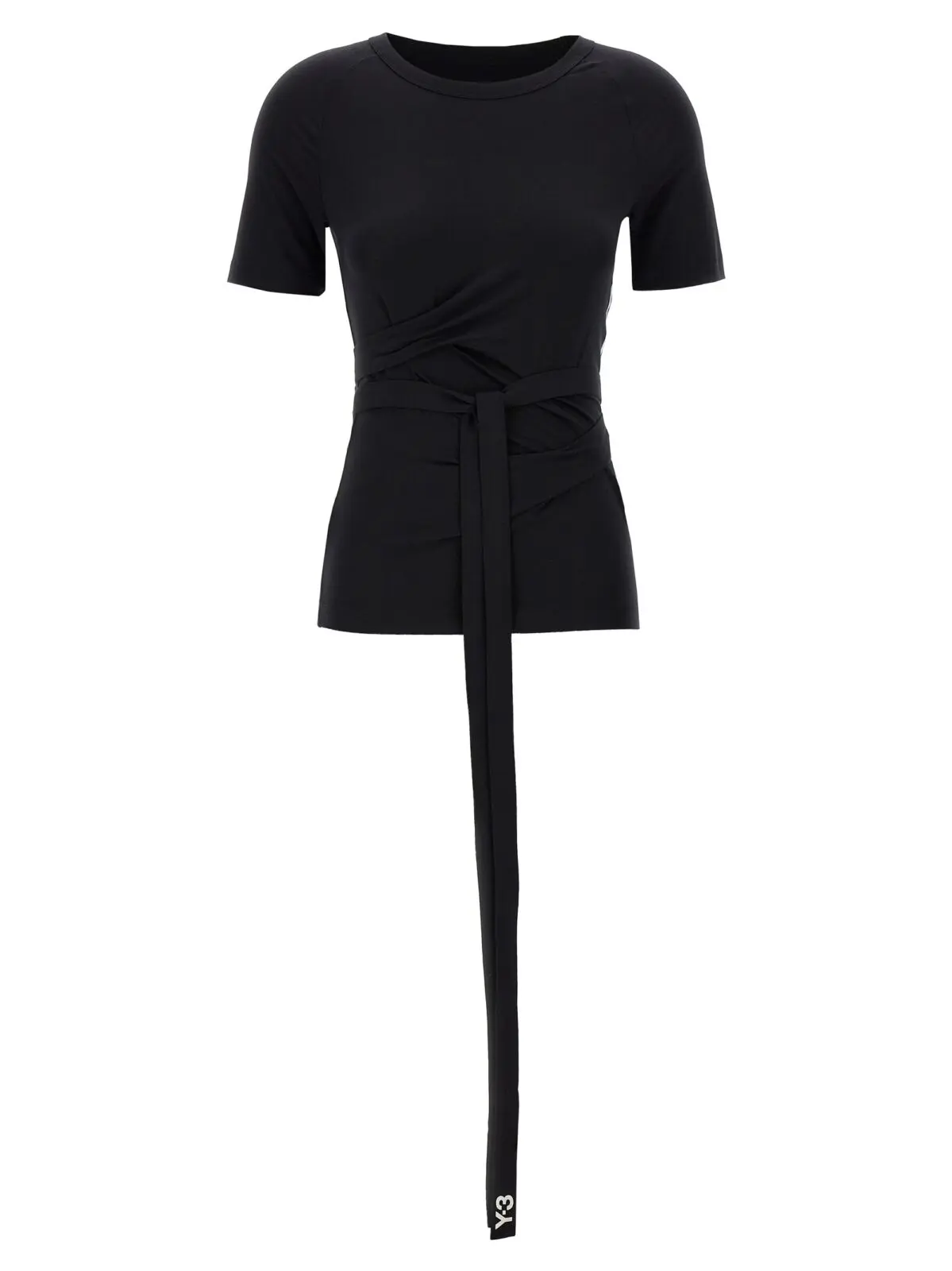 Футболка Lyoncell Y-3 Чорно-біла 1 Lyoncell T-shirt Y-3 White/Black