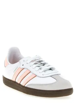 'Samba OG' sneakers JH5687FTWWHTCLEORASEMCOR ADIDAS ORIGINALS White