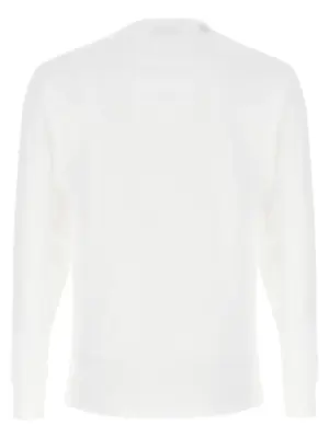 Ribbed cotton t-shirt JHL019JMC067AW002 TOM FORD White