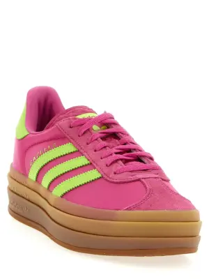'Gazelle Bold' sneakers JI2705SELUFUSSLIMEGOLDMT ADIDAS ORIGINALS Fuchsia
