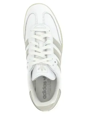 'Samba OG' sneakers 100% calfskin leather (Bos Taurus) ADIDAS ORIGINALS Gray