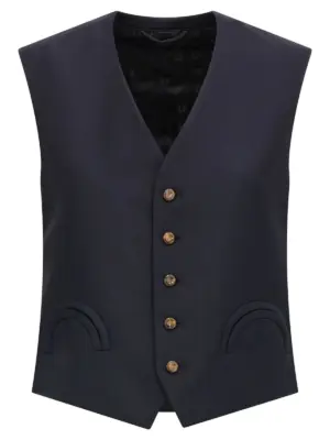 'First Class Feral' vest BLAZÉ MILANO Blue