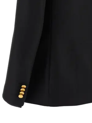 'Parigi' blazer 100% virgin wool TAGLIATORE Black