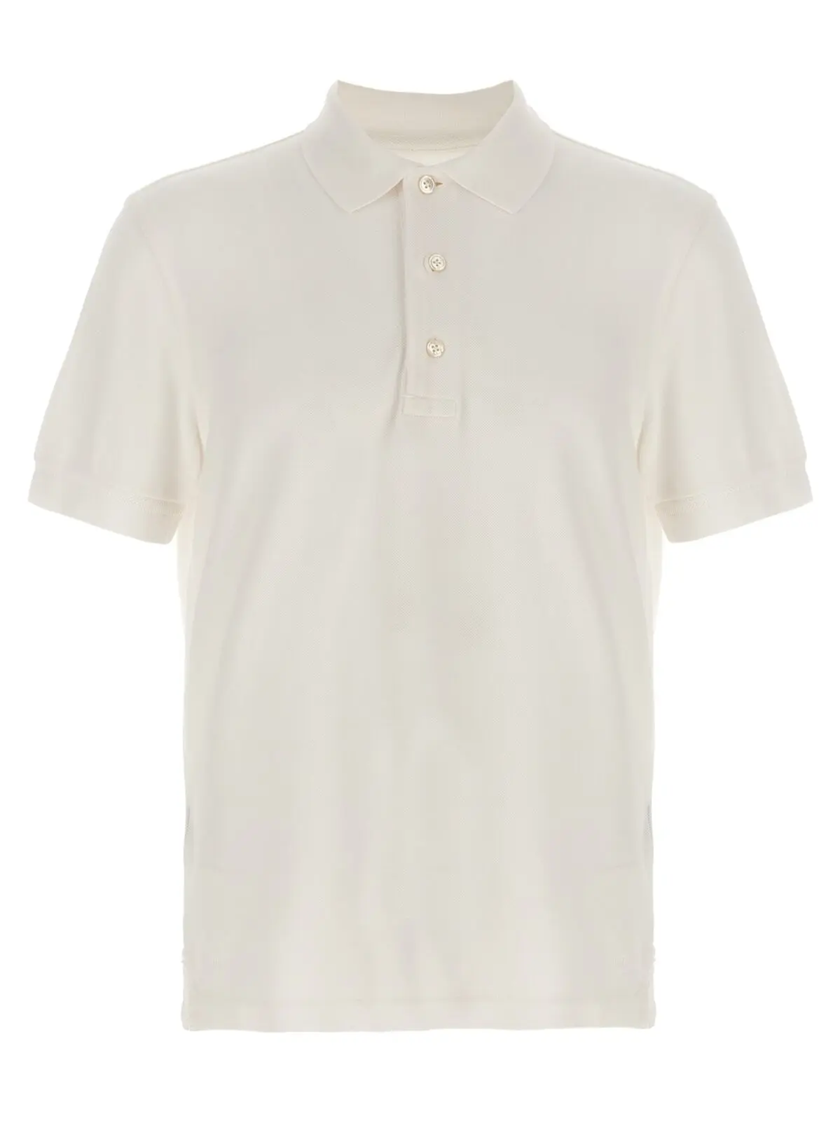 Поло Tom Ford Piqué Біле 1 Piqué polo shirt TOM FORD White