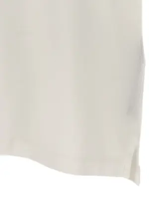 Piqué polo shirt 67% lyocell 33% cotton TOM FORD White