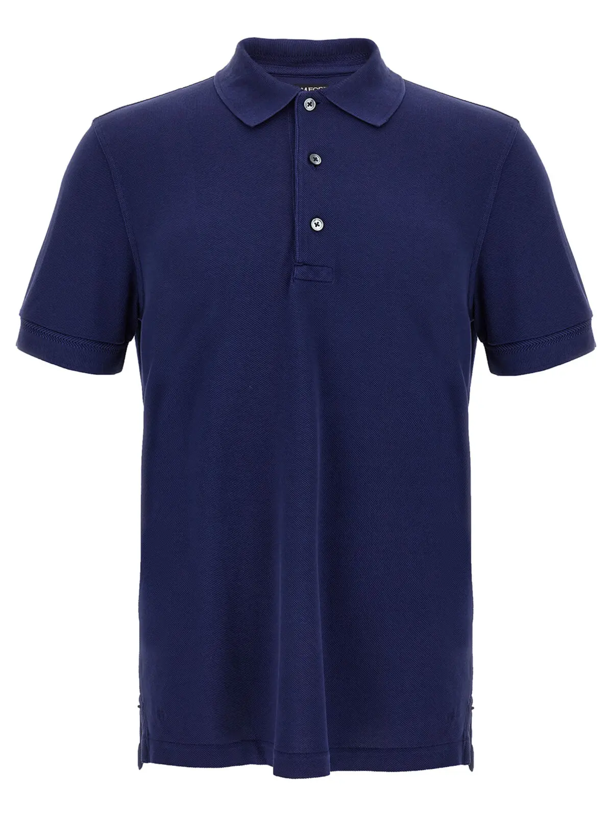 Поло Tom Ford Piqué Синє 1 Piqué polo shirt TOM FORD Blue