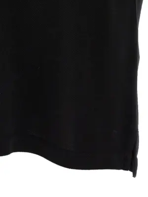 Piqué polo shirt 67% lyocell 33% cotton TOM FORD Black