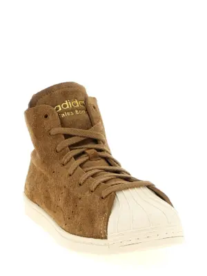 Superstar Hi' sneakers Adidas Originals by WB JR0217SUPCOLCWHITENBROWN ADIDAS ORIGINALS Beige