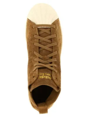 Superstar Hi' sneakers Adidas Originals by WB 100% calfskin leather (Bos Taurus) ADIDAS ORIGINALS Beige