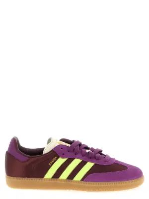 'Samba OG' sneakers ADIDAS ORIGINALS Purple