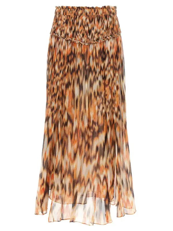 'Rolande' skirt ISABEL MARANT Orange