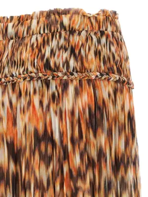 'Rolande' skirt 100% silk ISABEL MARANT Orange