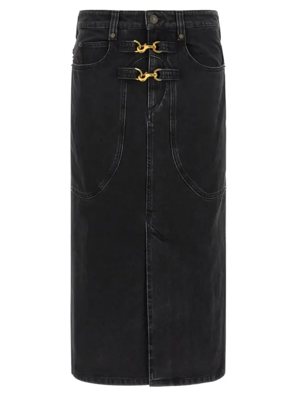 'Pavina' skirt ISABEL MARANT Black