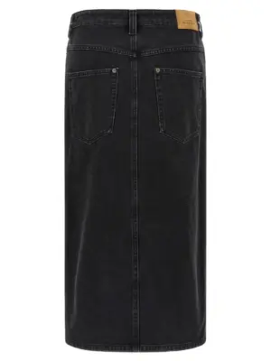 'Pavina' skirt JU0410FAC3H03I02FK ISABEL MARANT Black