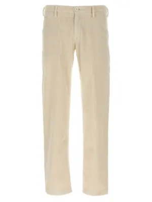 Velvet pants JACOB COHEN White