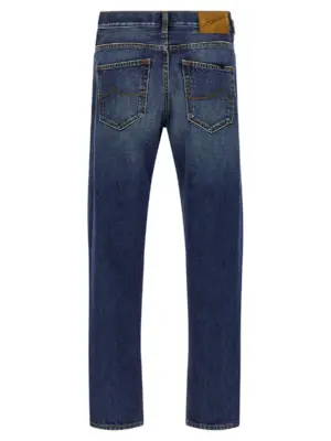 'Cropped Tapered' jeans JUMQE033030T782AV2200D JACOB COHEN Blue