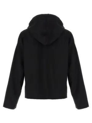 'Y-3 3-Stripes' hoodie JW7354BLACK Y-3 White/Black