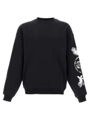 'Y-3 Graphic Crew' sweatshirt Y-3 Black