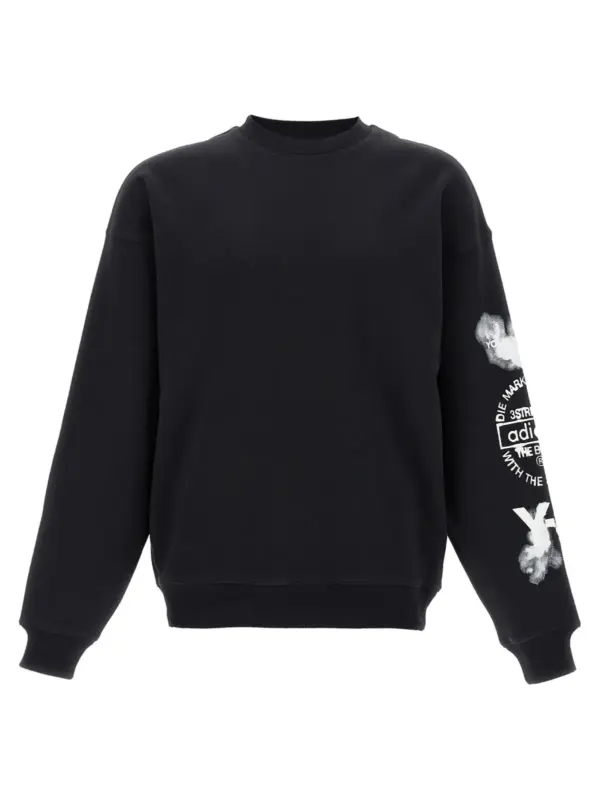 'Y-3 Graphic Crew' sweatshirt Y-3 Black