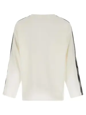 'Y-3 Long Sleeve Tee 3-Stripes' T-shirt JZ0635WHITE Y-3 White/Black
