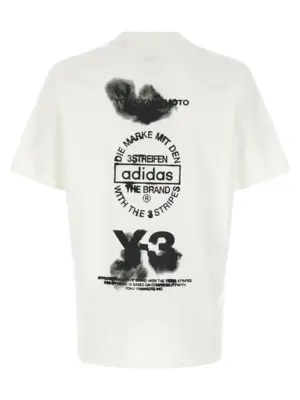 'Y-3 Graphic' T-shirt JZ0712WHITE Y-3 White/Black