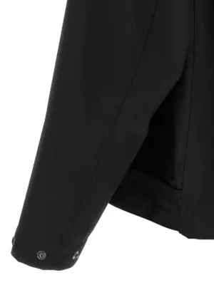 'Bluson' overshirt 65% polyester 30% wool 5% elastane Y-3 Black