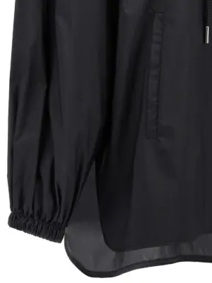 Ruffled windbreaker Spring Summer 2025 MONCLER Black