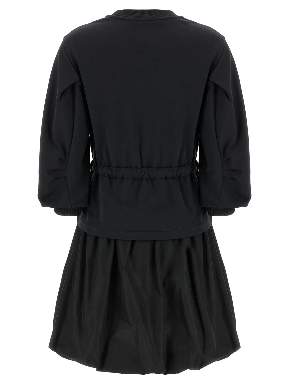 Сукня Moncler Two-material Чорна 2 Two-material dress K10938I0001489A1K999 MONCLER Black