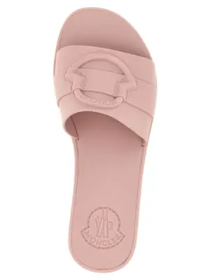 'Mon' slides 100% elastane MONCLER Pink
