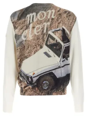 Moncler x Mercedes-Benz by Nigo Jersey K14019C00004M1113034 MONCLER GENIUS White