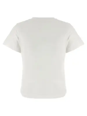 Embroidery t-shirt K20938C0000589AJS00A MONCLER White