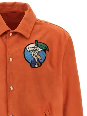 Moncler x GilgaFarm 'Navel' jacket by DonaldGlover Man MONCLER GENIUS Orange
